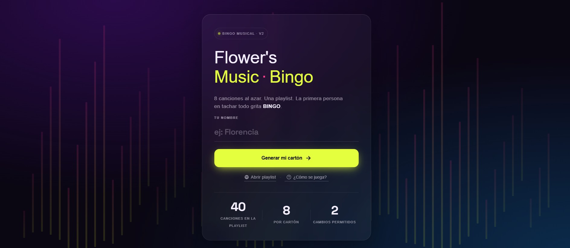 Bingo Musical